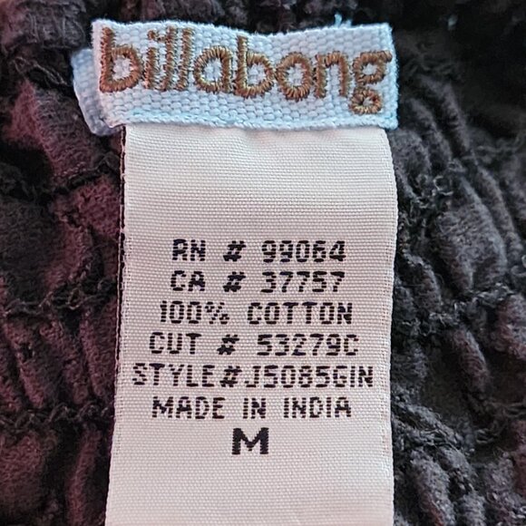 Billabong Artsy Paisley Print Strappy Babydoll Y2K Tank - Picture 5 of 5